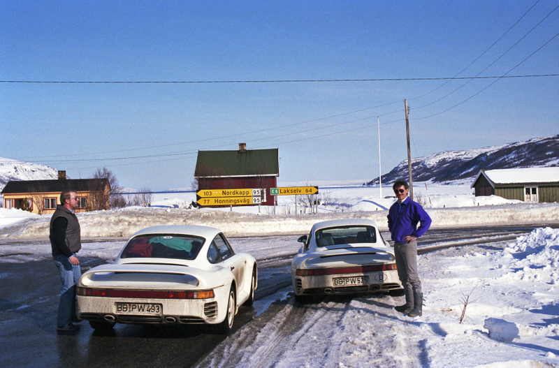 Every supercar is an ‘everyday supercar’ if you drive it every day. Undated testing photo from the Porsche archives.